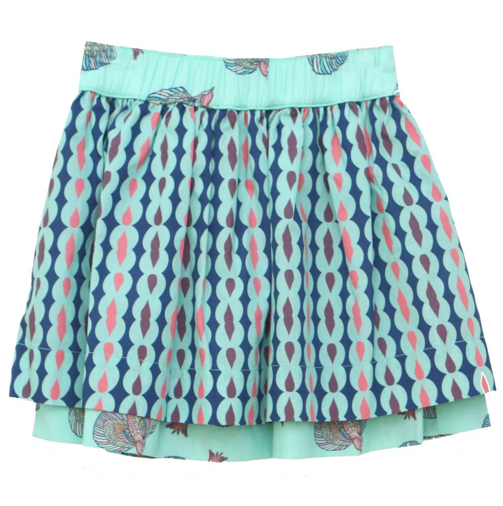Wenderock Tropfen turquoise-melon-blue Wenderock Tropfen turquoise-melon-blue
