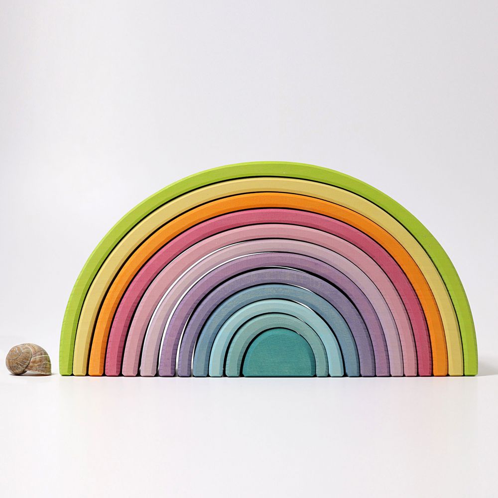 Großer Regenbogen Pastell 12-teilig