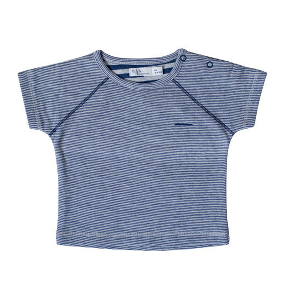 T-Shirt Jord blue melange stripe