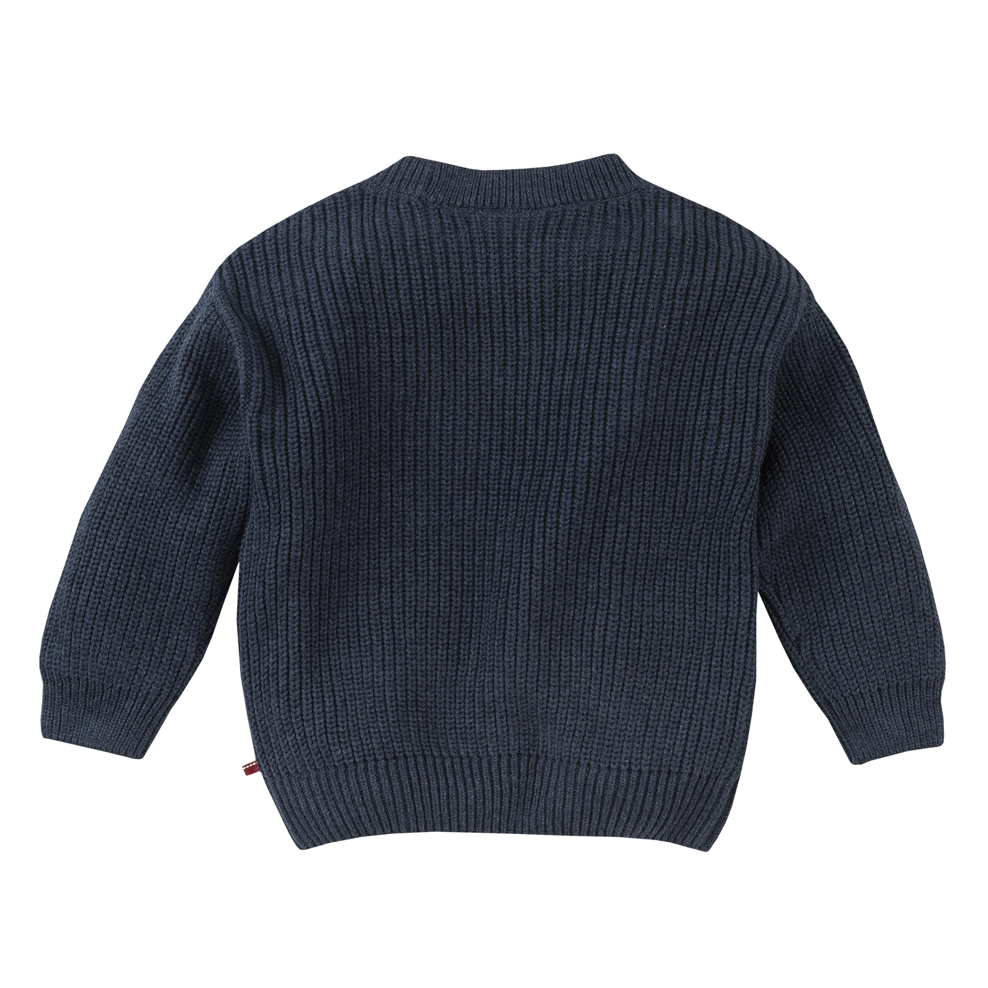Strick-Pullover dunkelblau