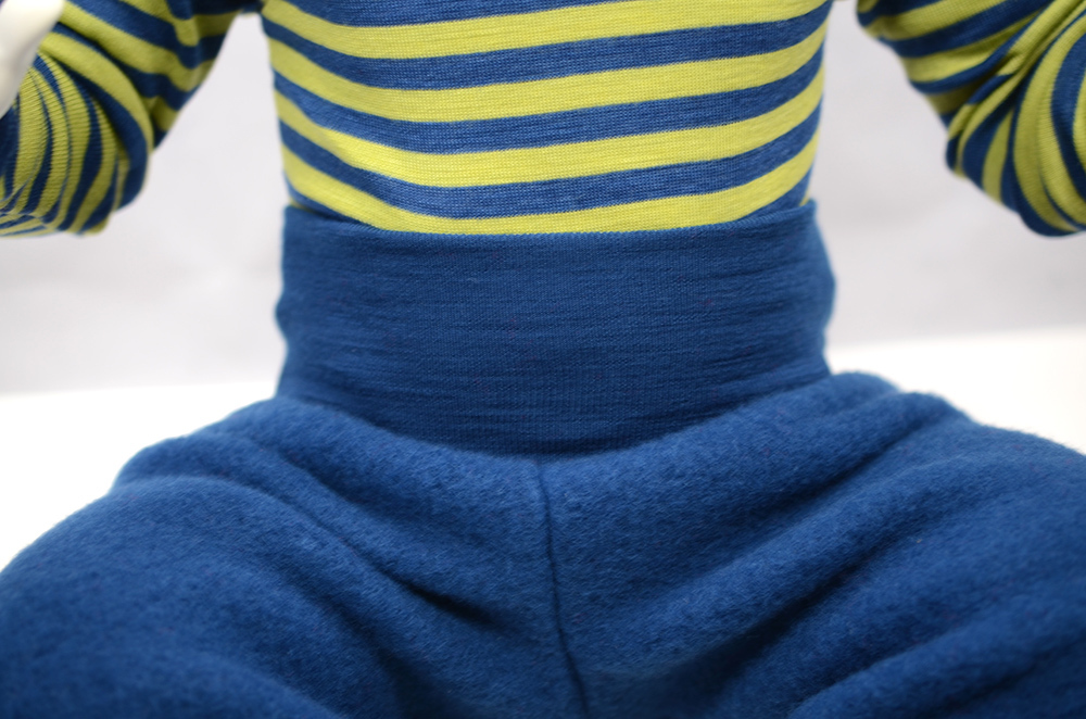Baby-Hose Wollfleece ocean