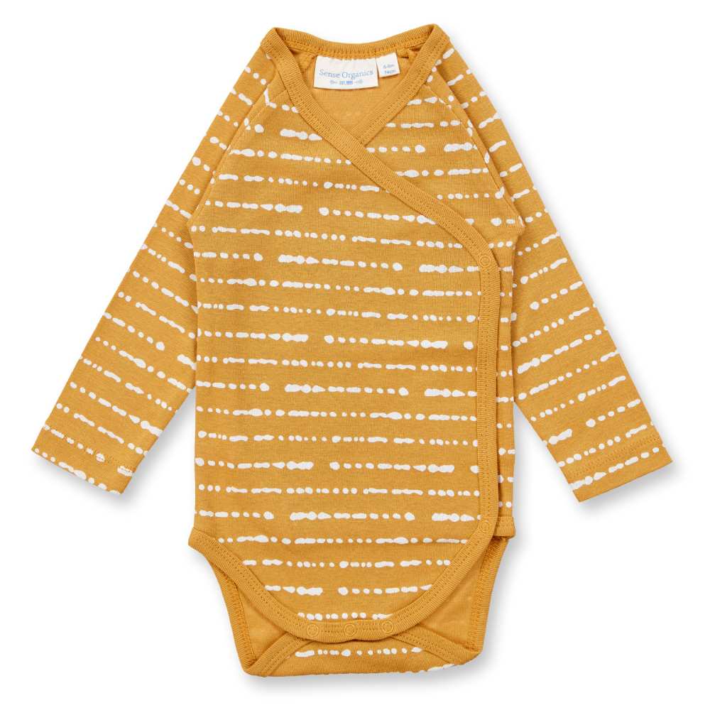 Ygon Wickelbody Abstract Mustard