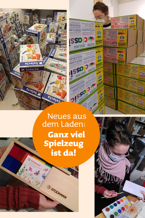 Neues aus dem Laden: Ganz viel Spielzeug von Selecta, Ökonorm &#038; Stockmar ist da! [Behind the scenes]