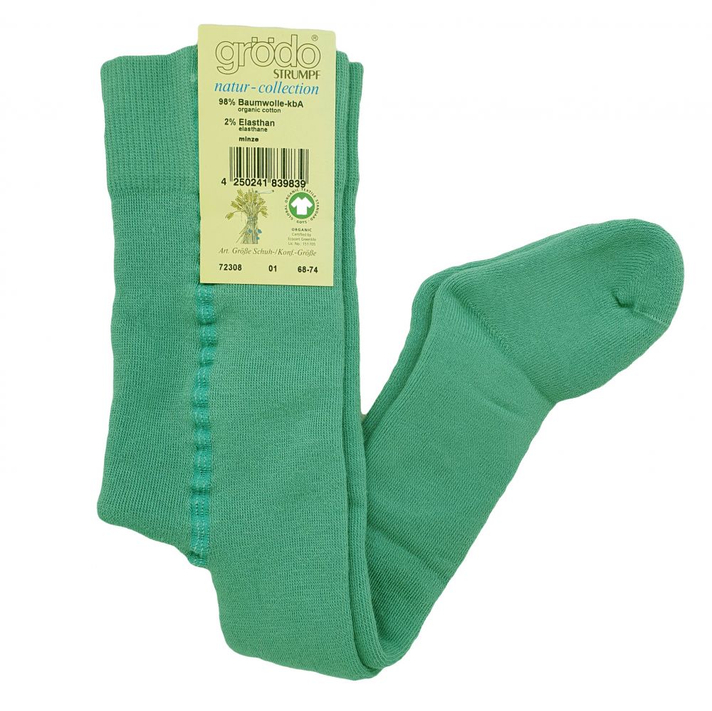 Babystrumpfhose Vollfrottee minze