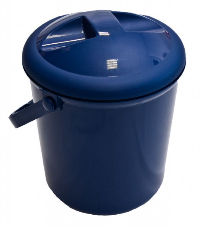 Windeleimer blau 10l