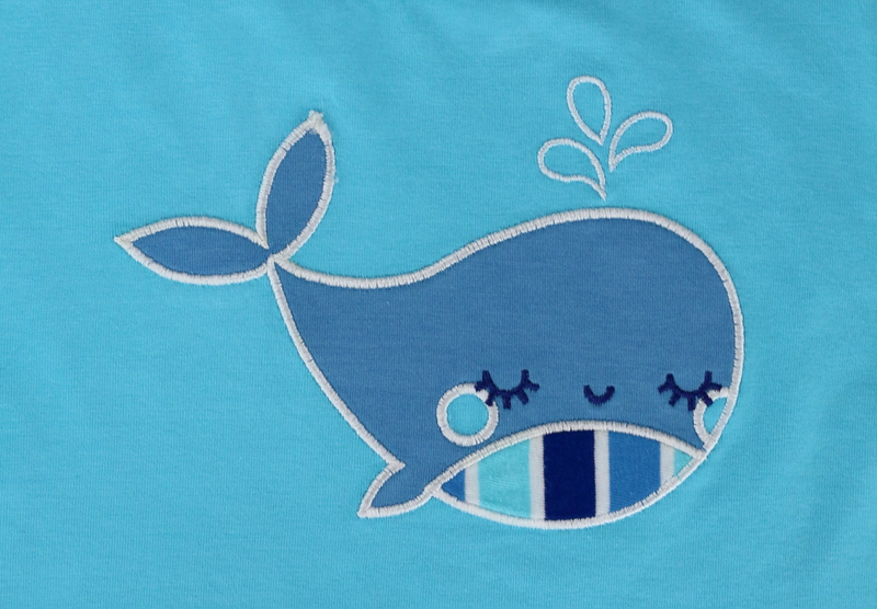 T-Shirt Wal aqua