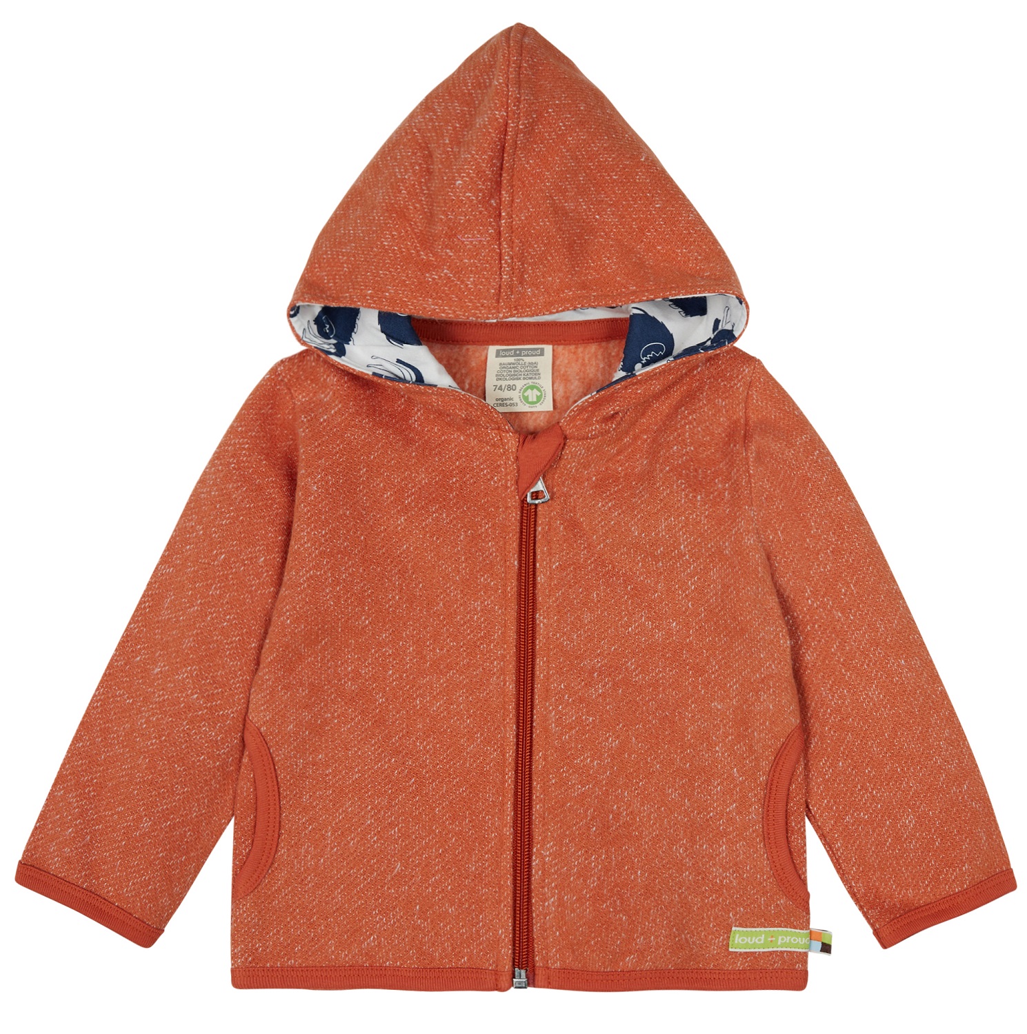 Kapuzenjacke Strick Mammut cinnamon