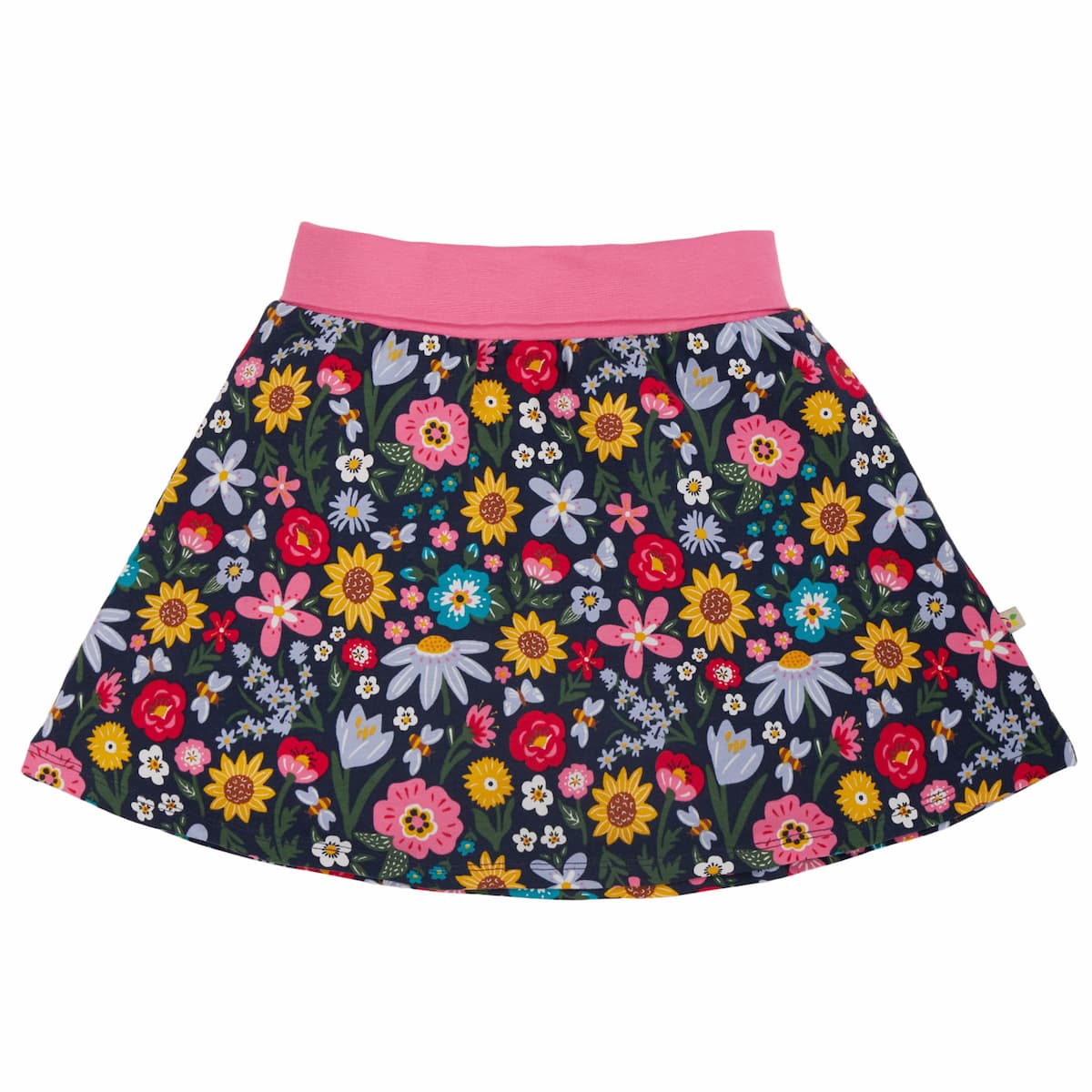 Spring Skort Indigo Pollinators