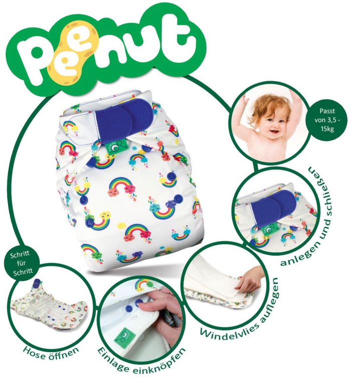 Totsbots PeeNut Wrap Hickory
