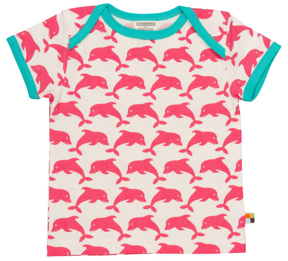 T-Shirt Delfine coral