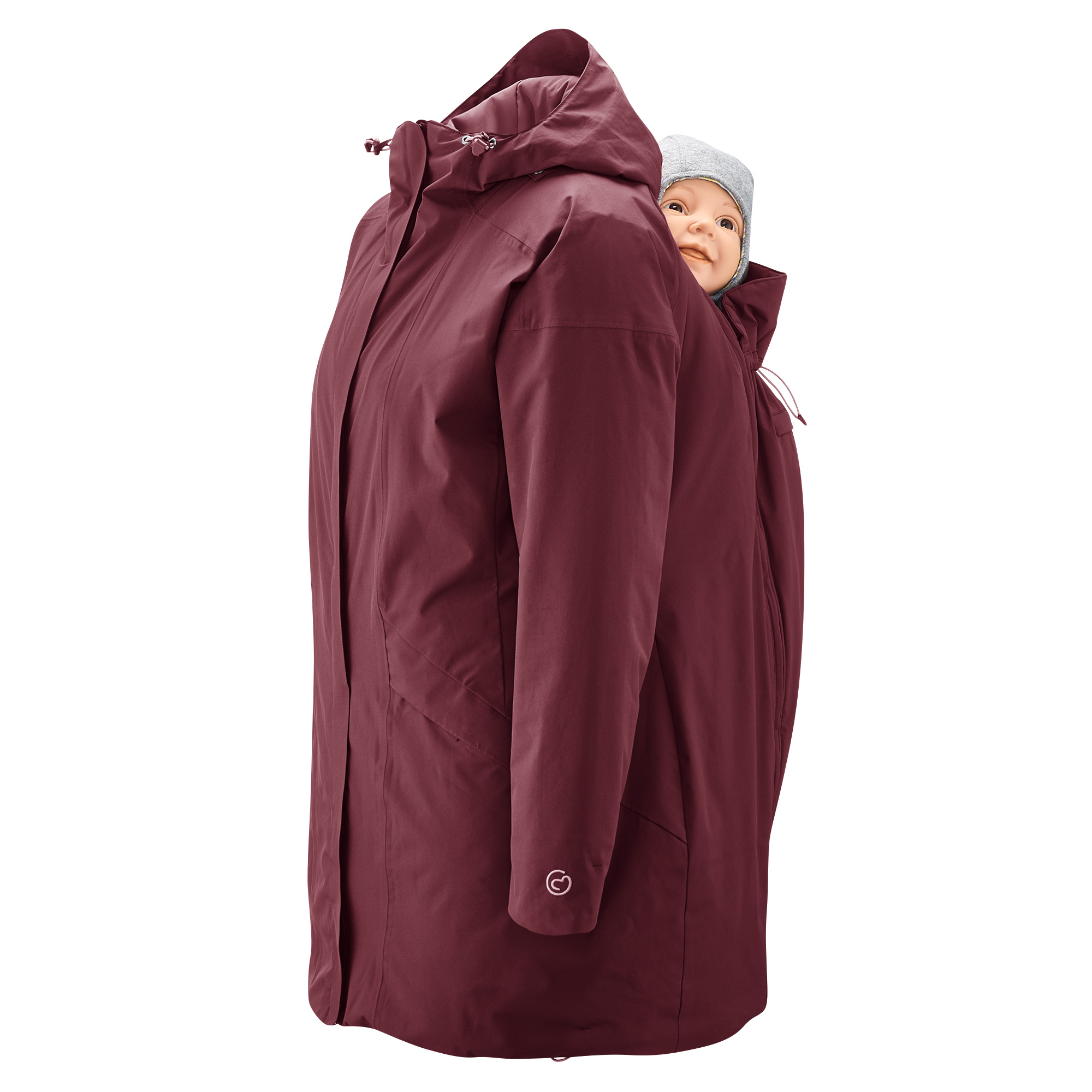 Winter-Trageparka WinterWander beere