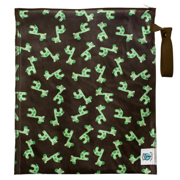 Planetwise Lite Wetbag Green Giraffe