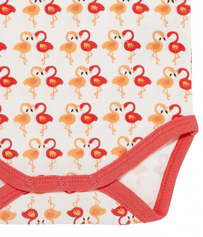 Yvon Body kurzarm Flamingo Yvon Body kurzarm Flamingo