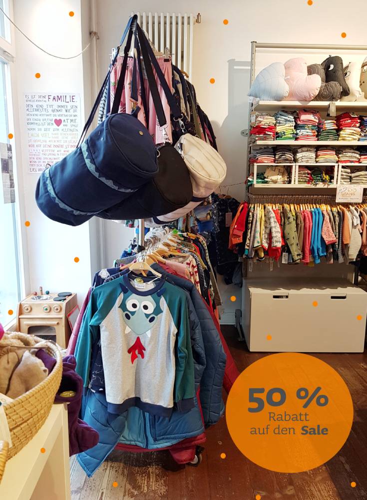Super Sale im April: Wir schenken dir 50 % Rabatt auf alle Kinderkleidung im Sale!