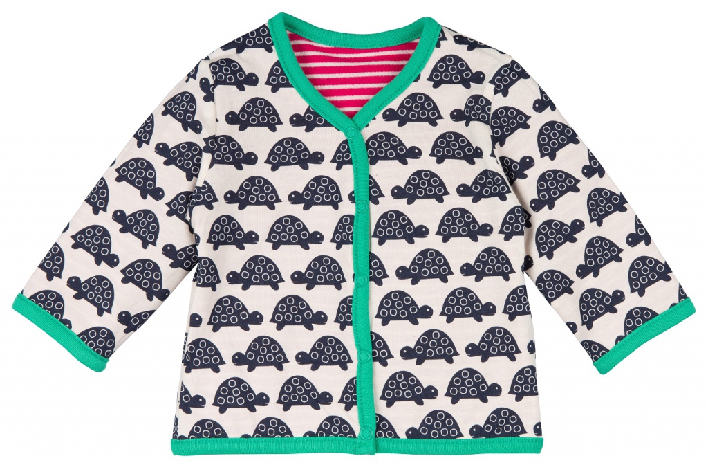 Wendejacke z. Knöpfen Ringel raspberry Wendejacke z. Knöpfen Ringel raspberry