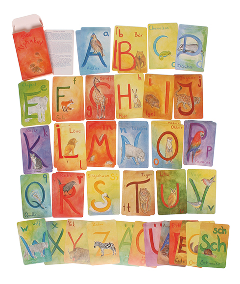 Kartenspiel Alphabet Kartenspiel Alphabet