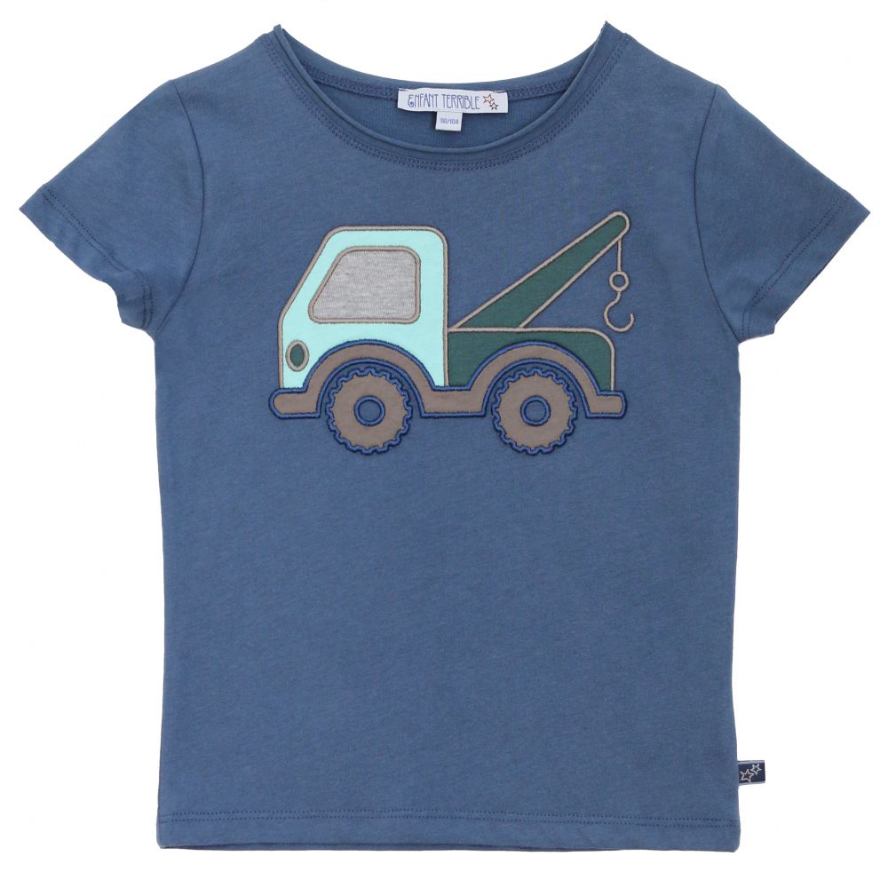 T-Shirt Lastwagen blue