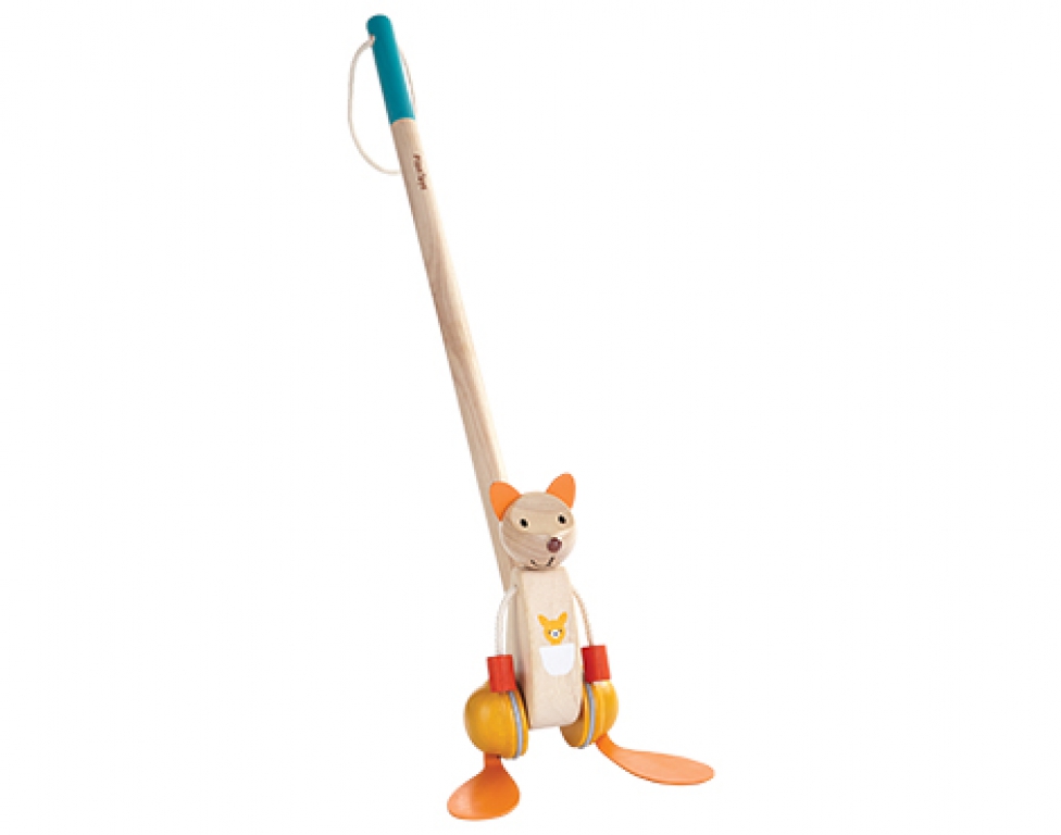 PlanToys Schiebekänguru "Dancing Kangaroo"
