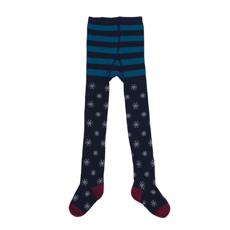 Strumpfhose navy Snowflakes Strumpfhose navy Snowflakes