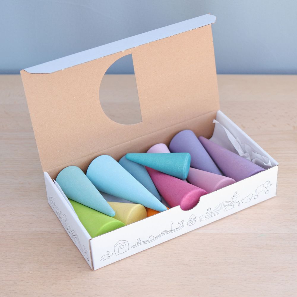 Regenbogenwald pastell 12 Teile Regenbogenwald pastell 12 Teile