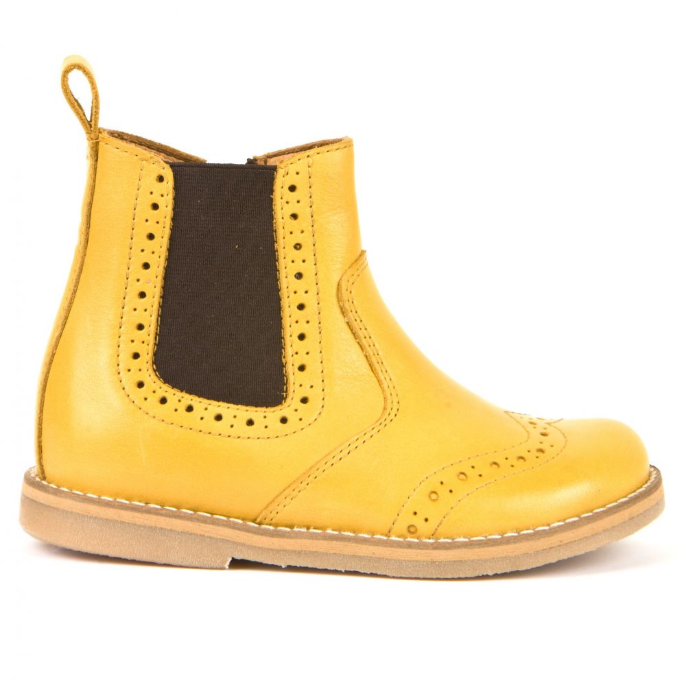 Chelys Chelsea Boots Lochmuster yellow