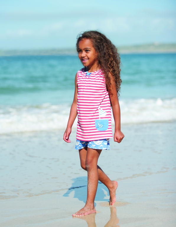 Shorts Martha Cornflower All At Sea Shorts Martha Cornflower All At Sea