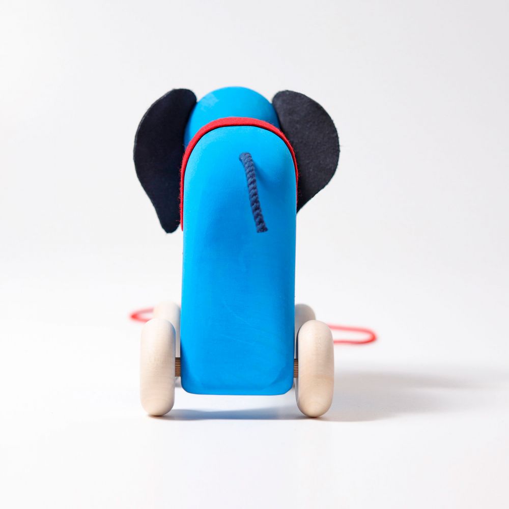 Nachziehtier Elefant Otto blau Nachziehtier Elefant Otto blau
