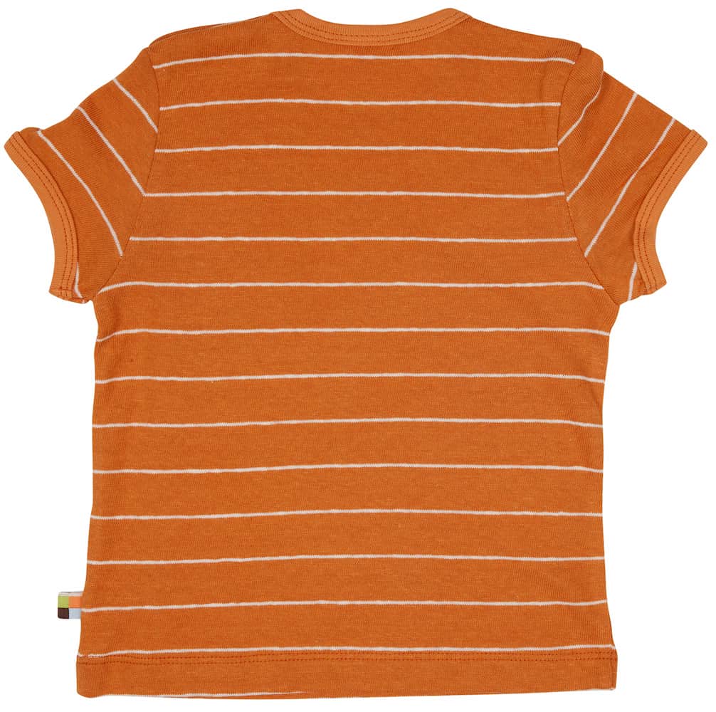 T-Shirt Streifen carrot