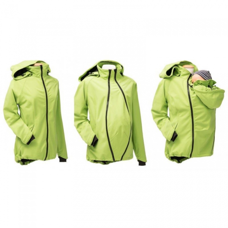 Softshelljacke für Zwei apfelgrün