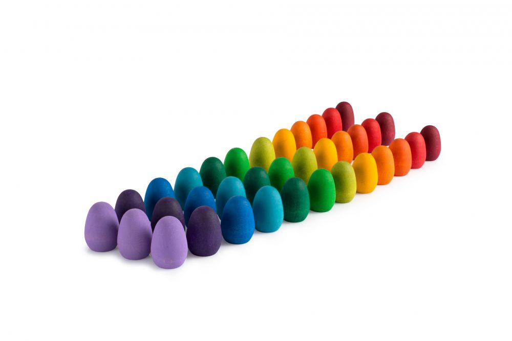 36 Mandala Rainbow Eggs