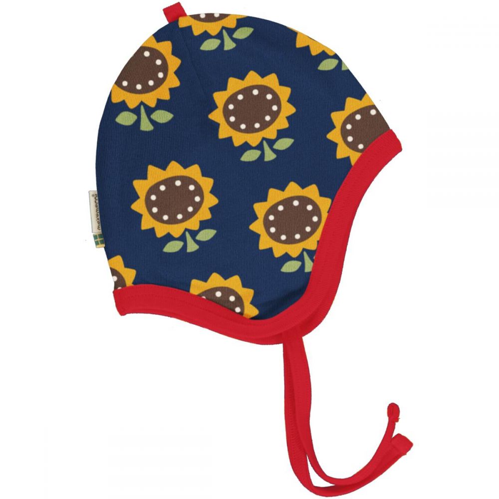 Baby-Mütze Sunflower blau