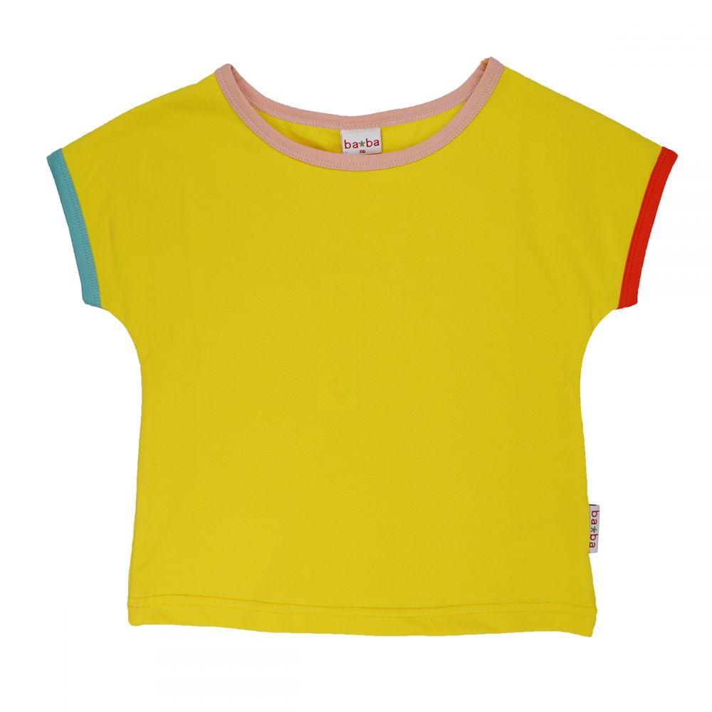 T-Shirt multicolor gelb