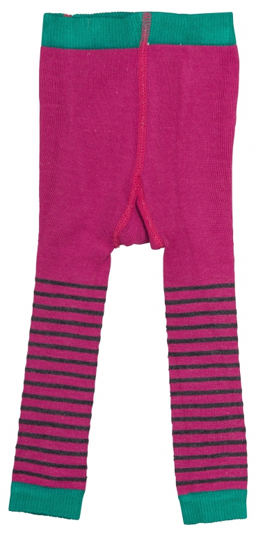 Legging Ringel fuchsia-midnight