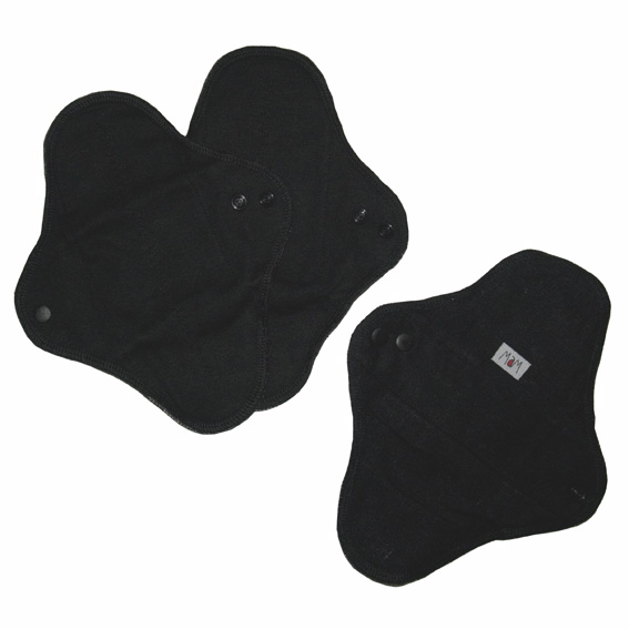 Ecofit Stoffbinden Regular 3er Pack Black