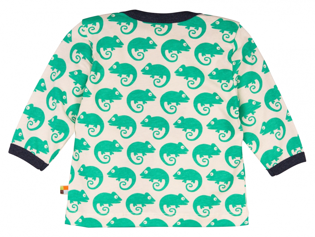Shirt Langarm verde Geckos