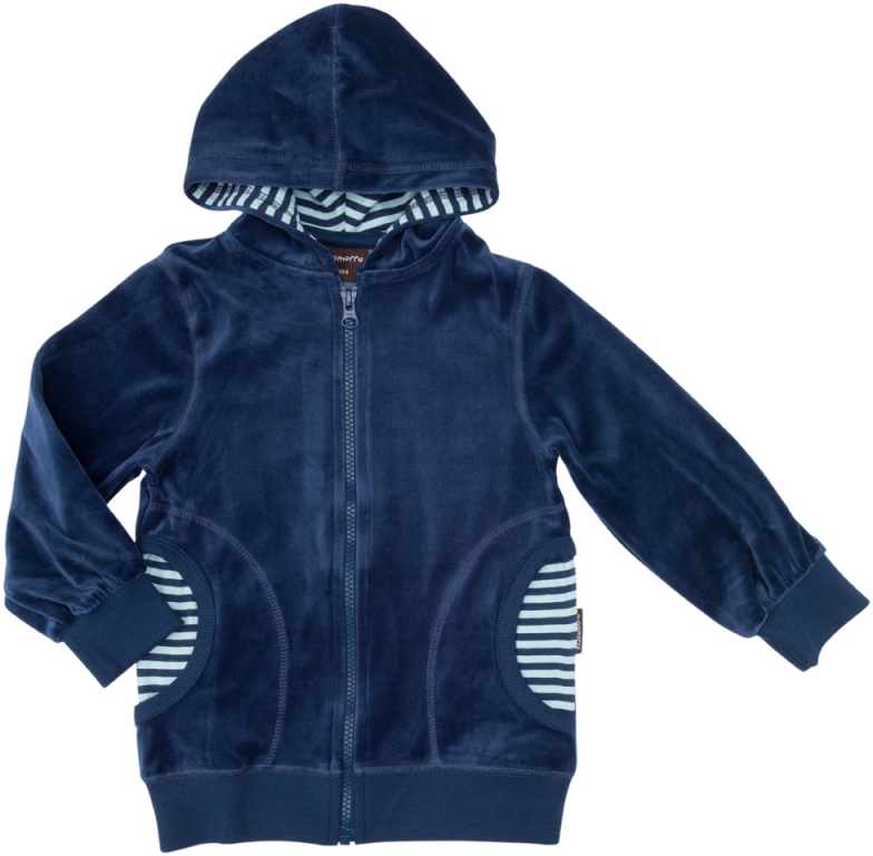Kapuzenjacke Nicky blau