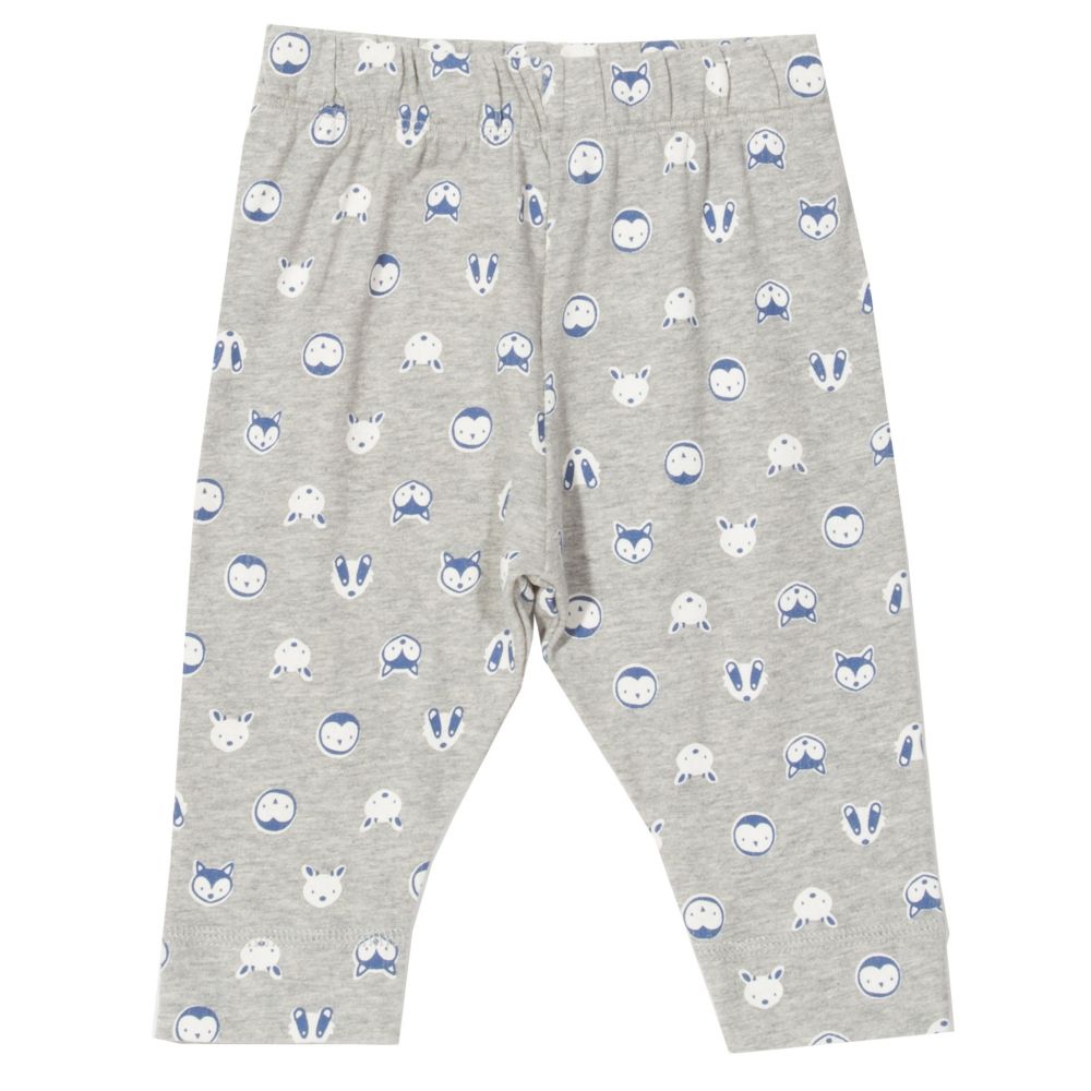 Baby-Leggings Tierfreunde grau Baby-Leggings Tierfreunde grau