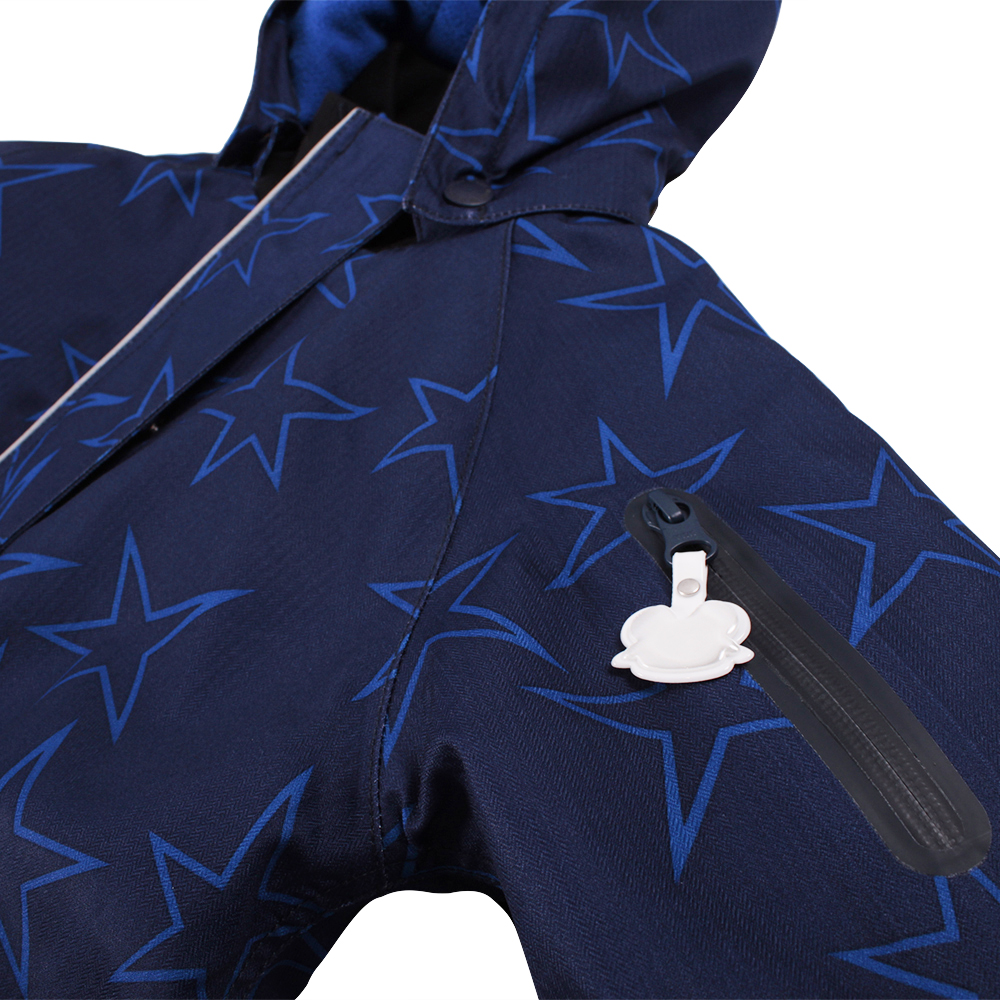 Schneeanzug Sterne navy Schneeanzug Sterne navy
