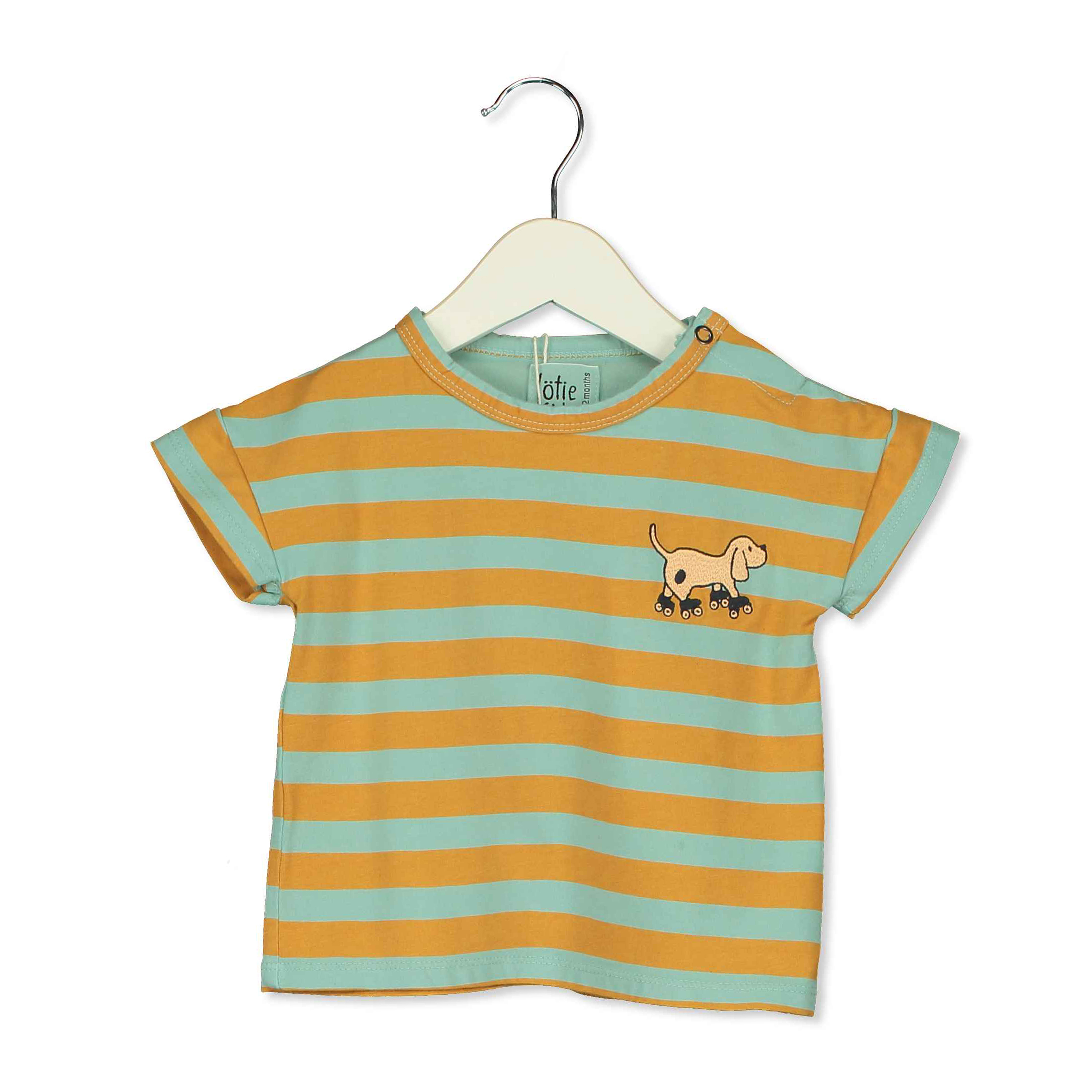 T-Shirt Babysize seagreen Streifen