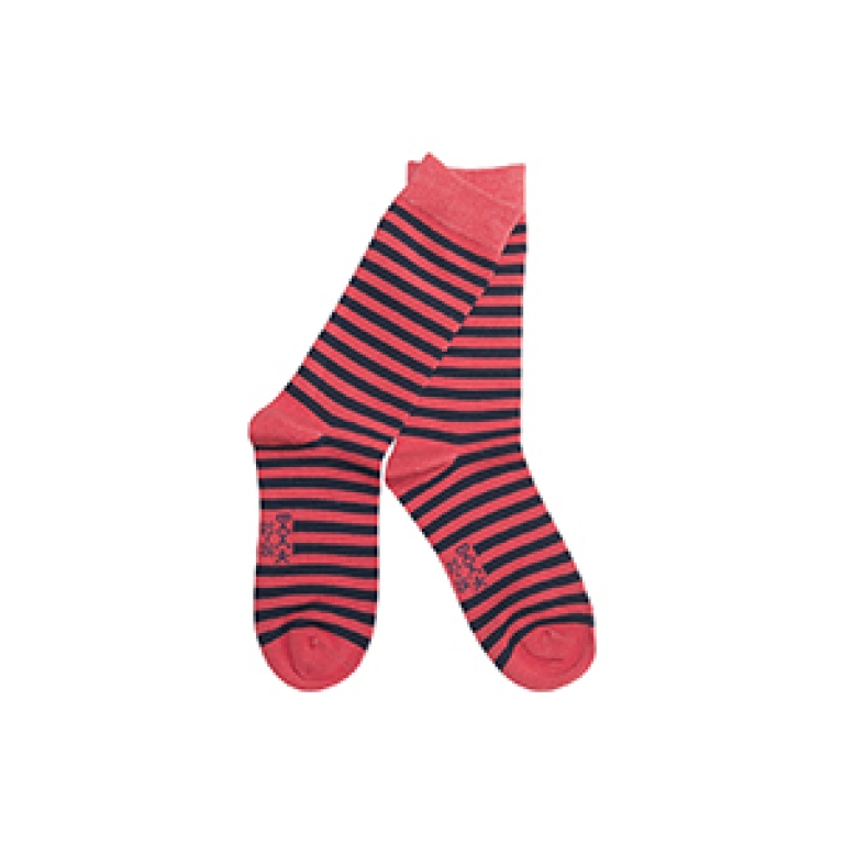 Socken Bambus candy-navy