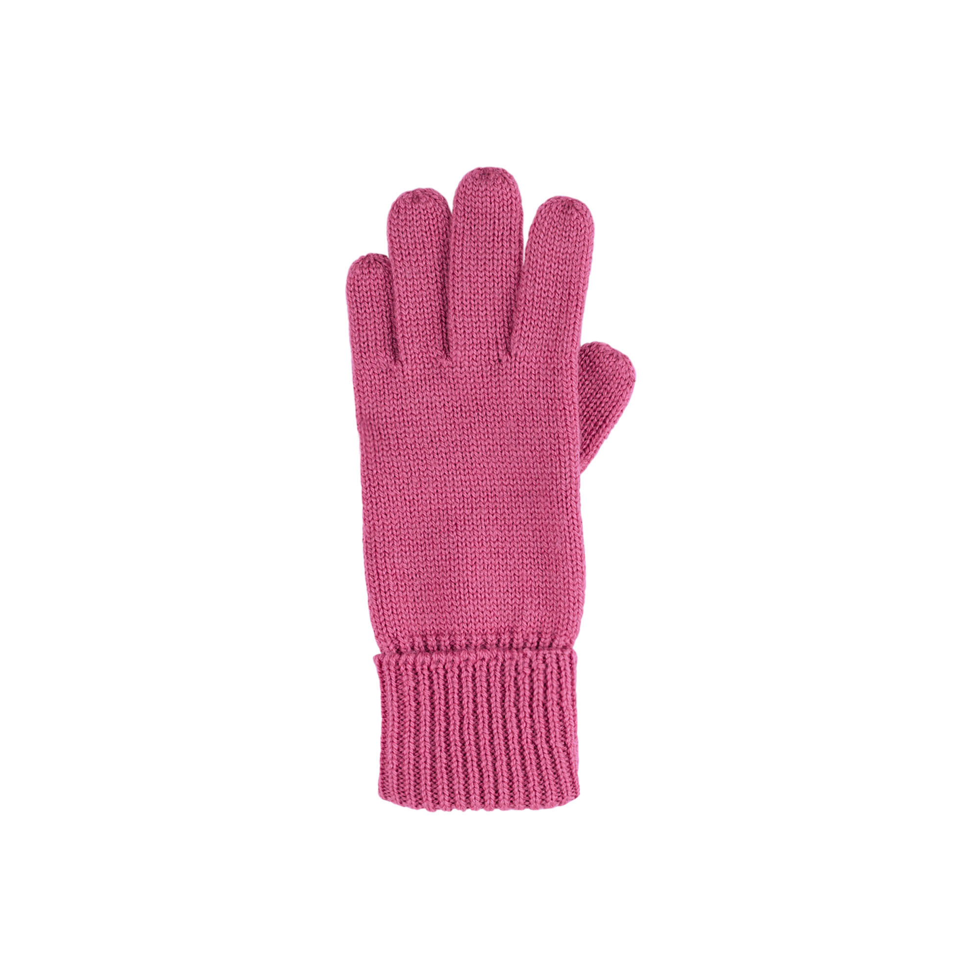 Handschuhe Merino dark pink