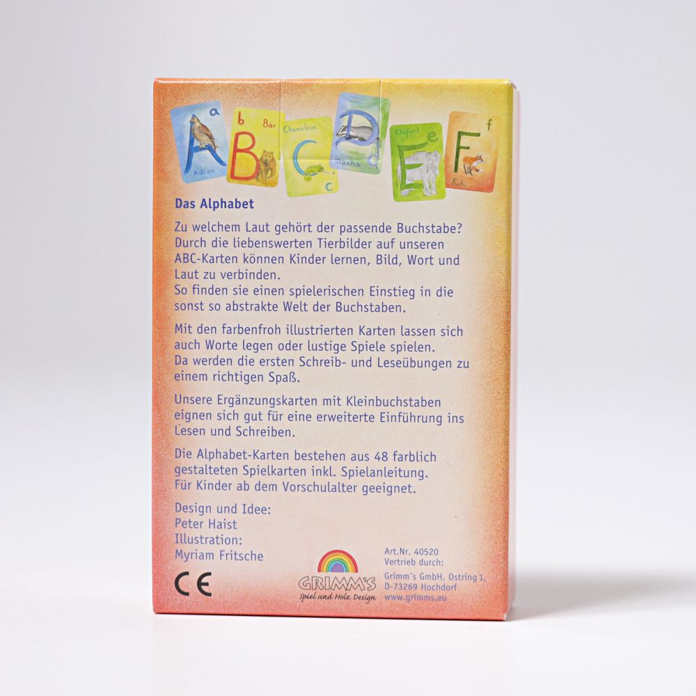 Kartenspiel Alphabet Kartenspiel Alphabet