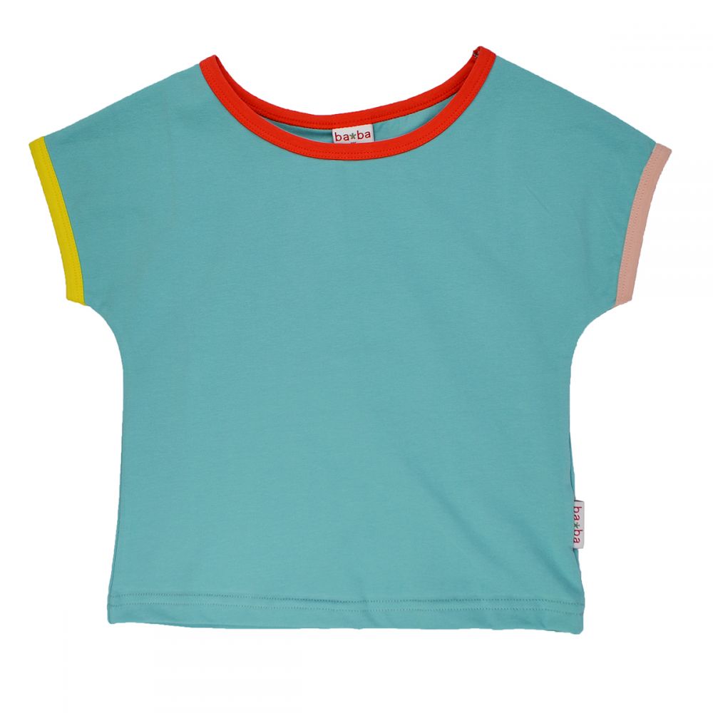 T-Shirt multicolor hellblau