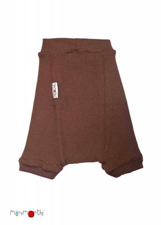 Manymonths Wool Shorties Spicy Chocolate
