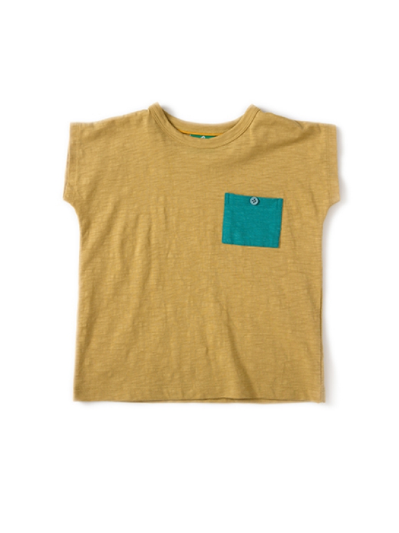 T-Shirt Oversize Golden Green