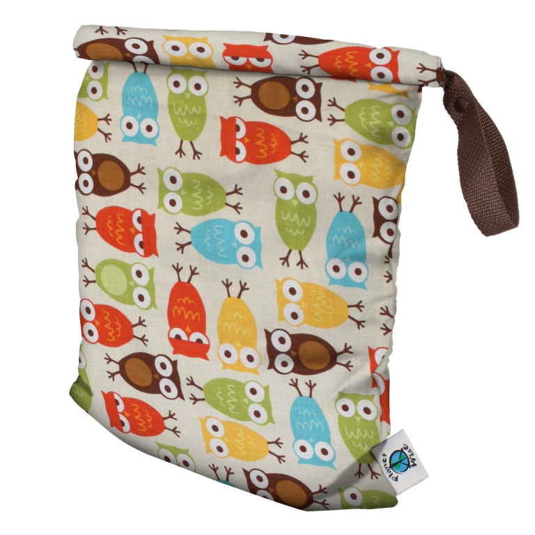 Planetwise Wetbag Roll-Down Owl