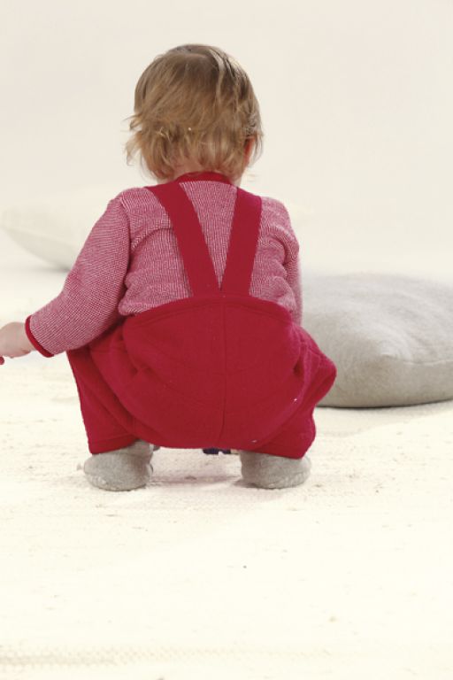 Melange-Jacke rot Melange-Jacke rot