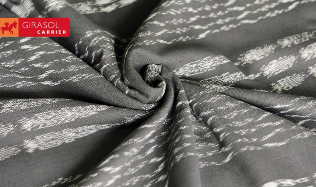 Girasol-Ringsling Ikat grau