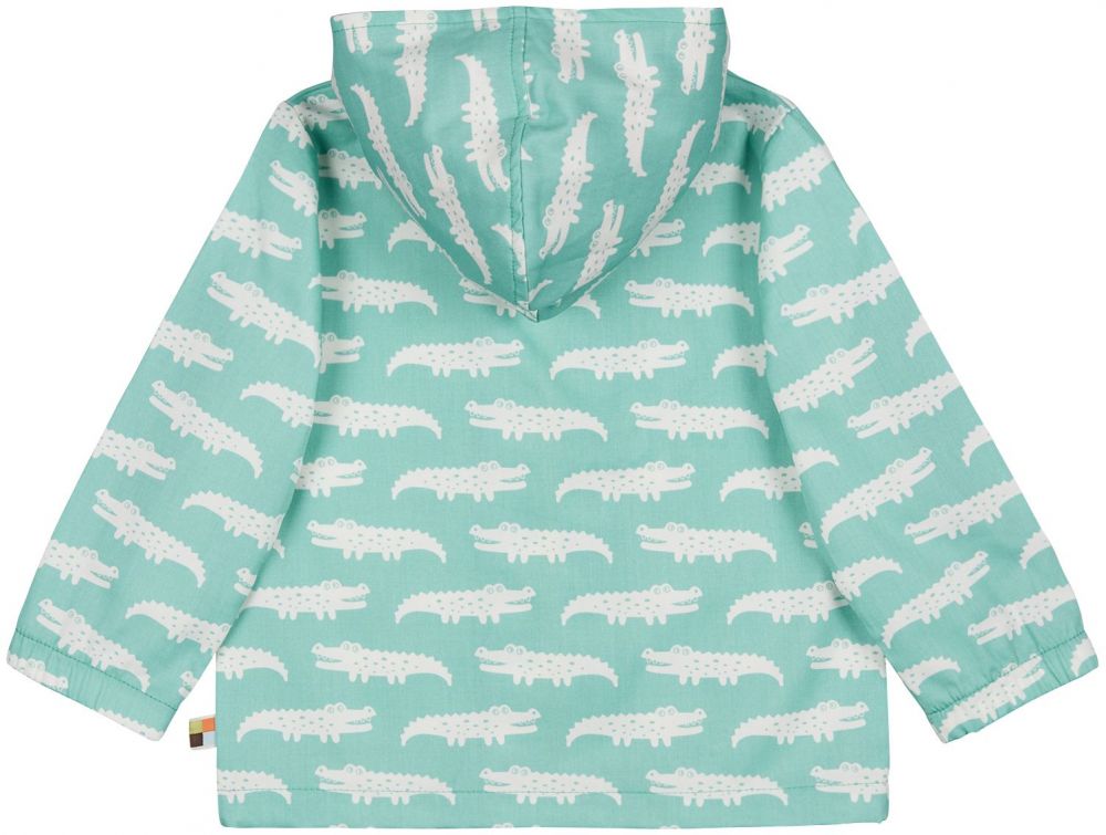 Jacke wasserabweisend Krokodile mint