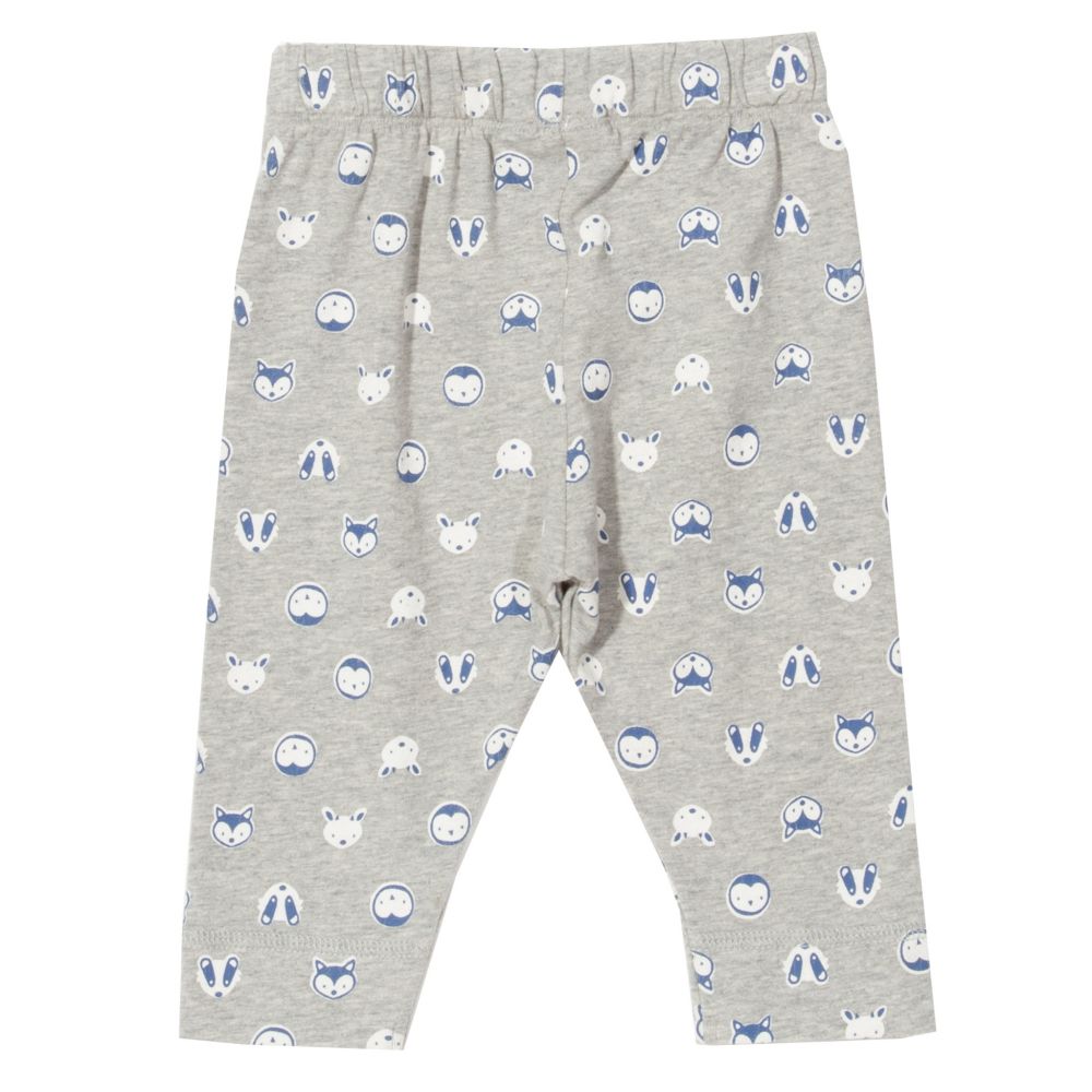 Baby-Leggings Tierfreunde grau Baby-Leggings Tierfreunde grau
